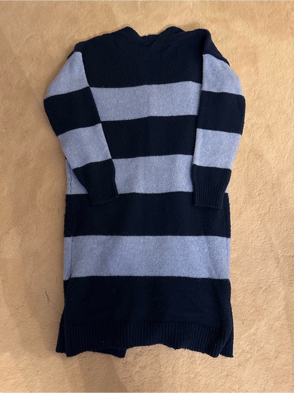 No Boundaries Navy Cozy Knit Cardigan - Picture 3 of 3